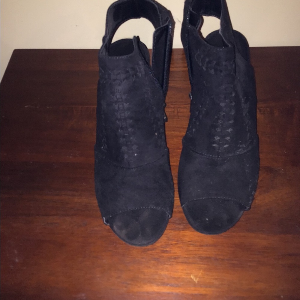 Open Toe Boots